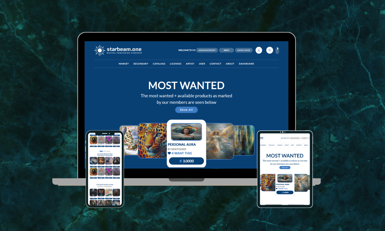 Starbeam website revamp for RLD – custom coded from Figma design, responsive and pixel perfect with theme toggler